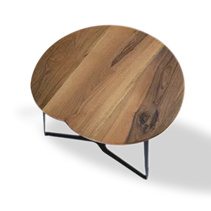 Apple walnut luxury modern coffee table. Italian coffee tables by Greyge, featuring minimalist design and elegant craftsmanship for modern interiors