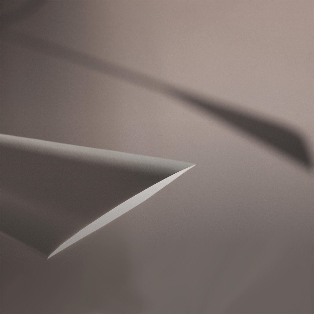 Full view of the Calla ceiling light, displaying its elegant structure and design, ideal for modern interiors.