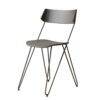 Ibsen One chair by Greyge, showcasing its elegant design with clean lines and a luxurious leather finish, perfect for modern interiors