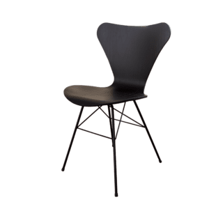 Black modern dining chairs