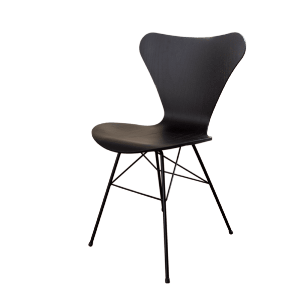 Black modern dining chairs