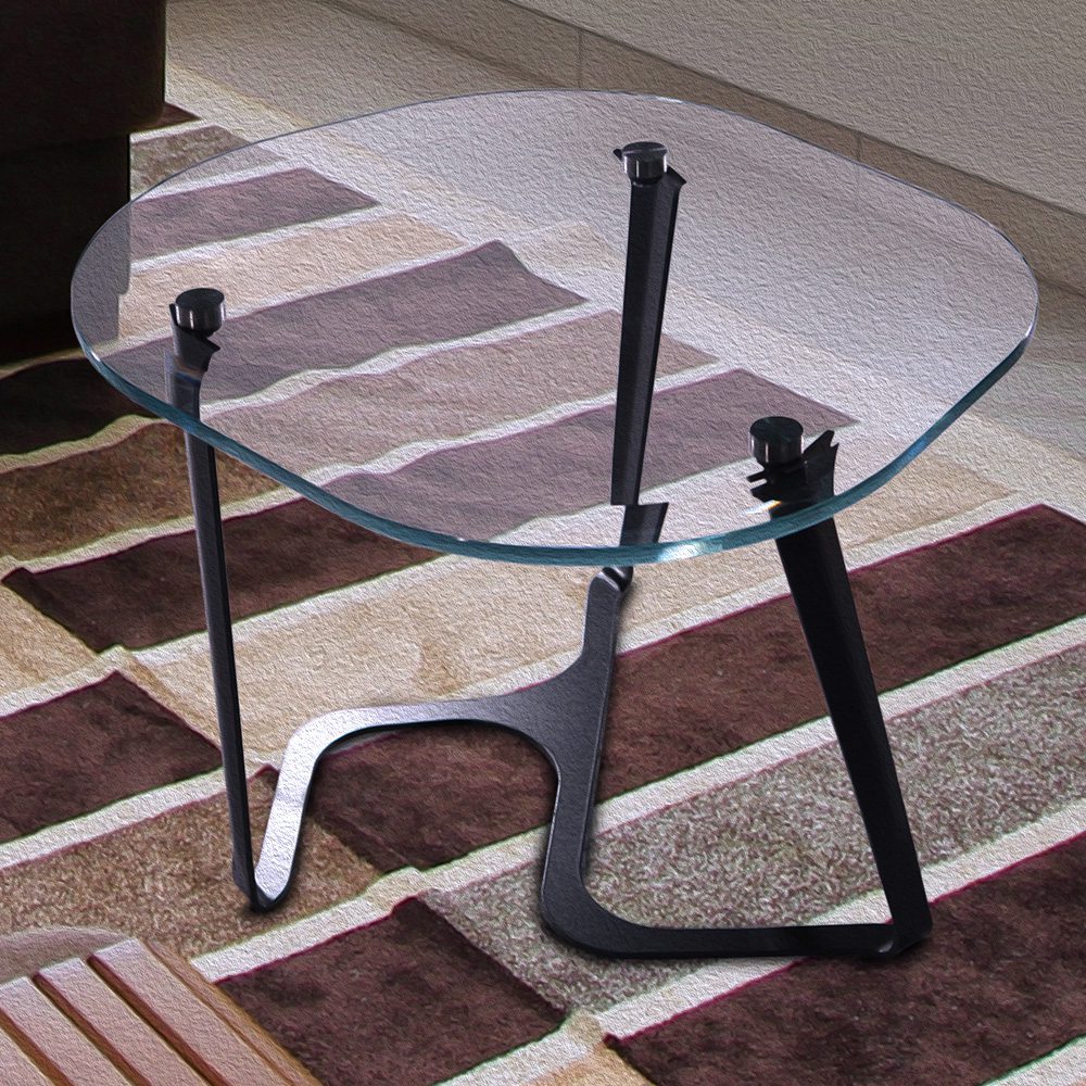 Italian design to your home - tempered glass table - gehärteten Glastisches