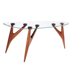 Tempered glass table